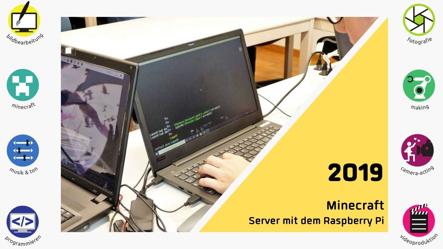 Minecraft-Server mit dem Raspberry Pi