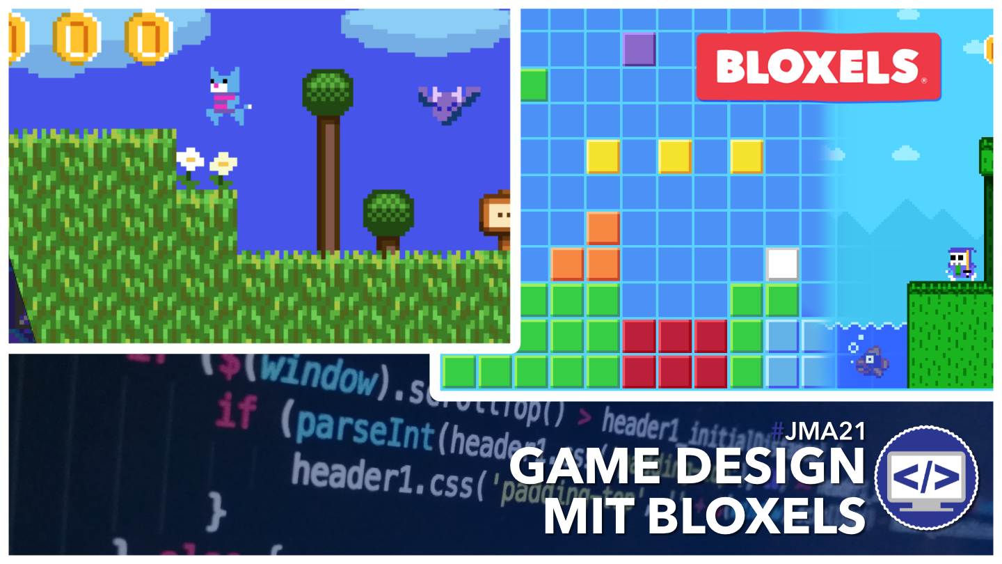 Beitragsbild - Game Design Workshop mit Bloxels