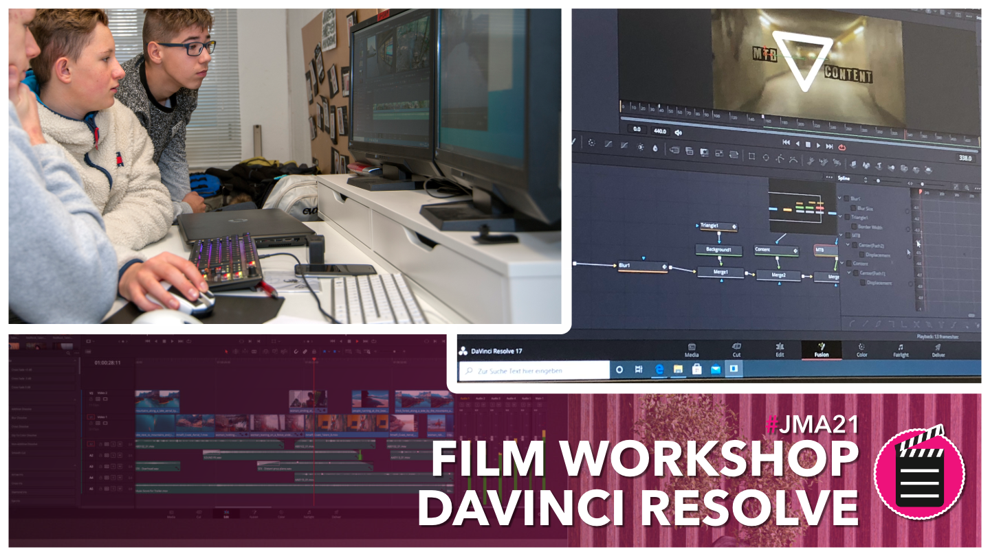 Beitragsbild - Film Workshop DaVinci Resolve